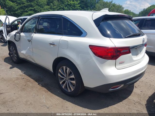 5FRYD4H66FB004778 Acura Mdx Technology Pkg W/entertainment Pkg