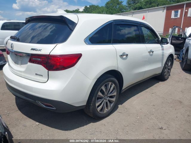 5FRYD4H66FB004778 Acura Mdx Technology Pkg W/entertainment Pkg