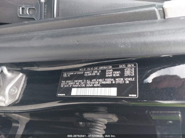 YV126MFJ4F1346497 Volvo S60 T5