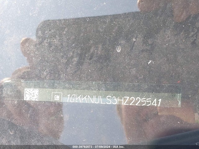 1GKKNULS3HZ225541 GMC Acadia Slt-1
