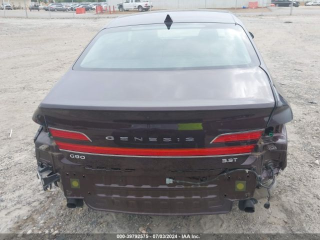 KMTF34PA6LU075615 Genesis G90 3.3t Premium Rwd