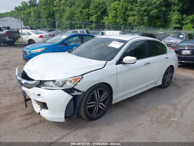 1HGCR2F10HA162619 Honda Accord Sport Se