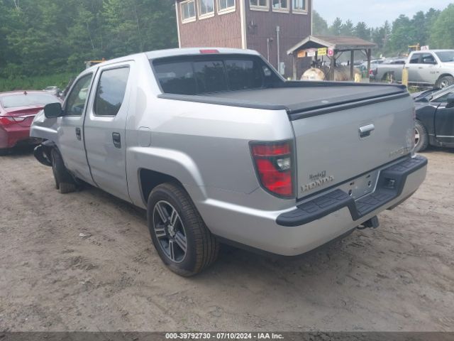5FPYK1F78EB008306 Honda Ridgeline Sport