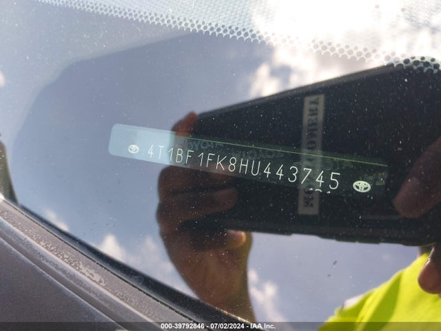 Toyota CAMRY SE 2017 4T1BF1FK8HU443745 Image 9