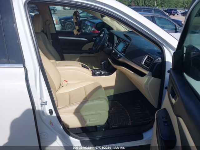 5TDKZRFH8JS537634 Toyota Highlander Xle