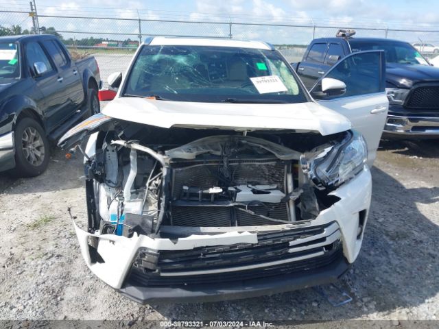 5TDKZRFH8JS537634 Toyota Highlander Xle
