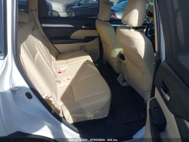 5TDKZRFH8JS537634 Toyota Highlander Xle