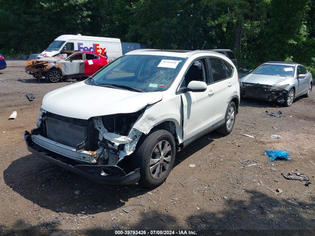 Honda Cr-v Ex-l 2014 5J6RM4H73EL042408 Image 2