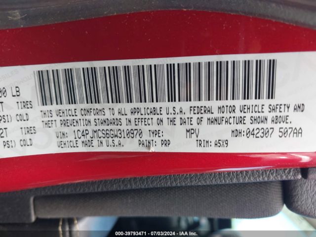 1C4PJMCS6GW310970 Jeep Cherokee Latitude