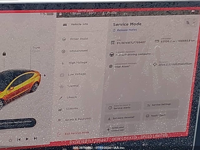 Tesla Model 3 Long Range Dual Motor All-wheel Drive 2020 5YJ3E1EB7LF795407 Image 16