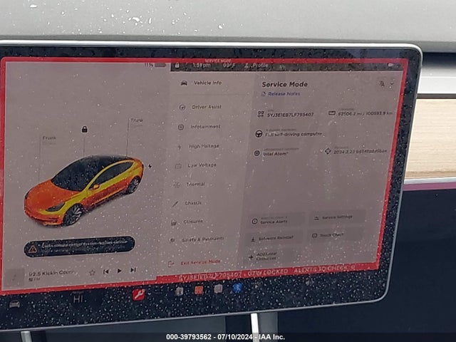 Tesla Model 3 Long Range Dual Motor All-wheel Drive 2020 5YJ3E1EB7LF795407 Image 7