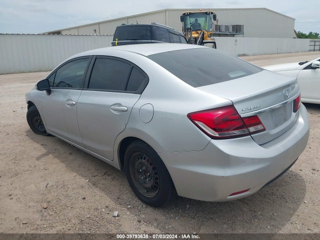 Honda Civic Lx 2014 2HGFB2F57EH560394 Image 3