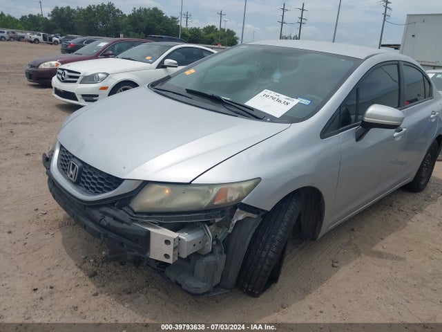 Honda Civic Lx 2014 2HGFB2F57EH560394 Image 6