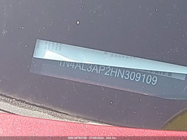 2017 NISSAN ALTIMA 1N4AL3AP2HN309109 Photo 8