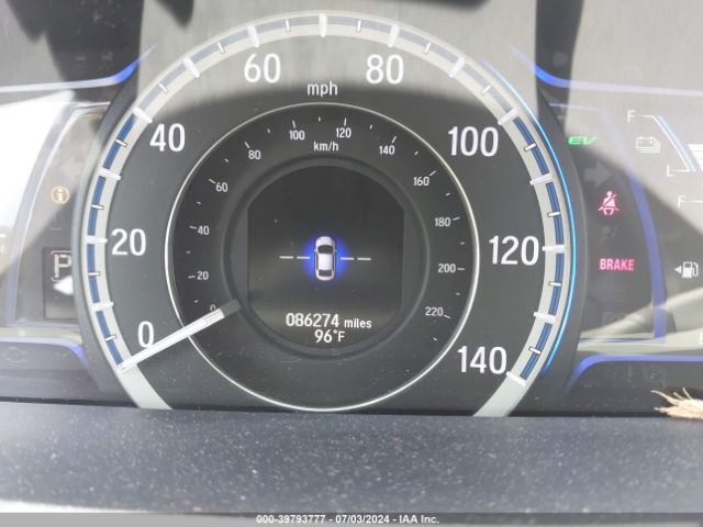 JHMCR6F50HC026020 Honda Accord Hybrid Ex-l