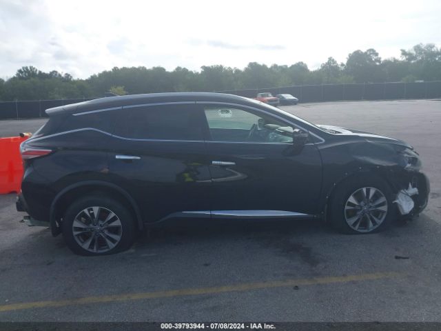 5N1AZ2MH0JN108852 Nissan MURANO SL