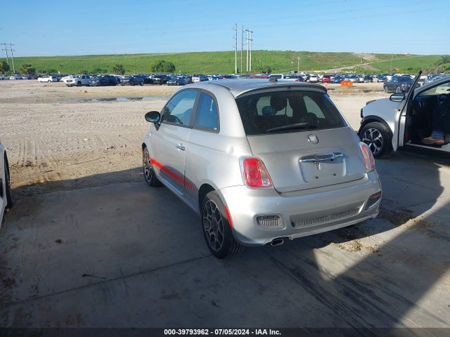 2012 FIAT 500 3C3CFFBR6CT125557 Photo 2