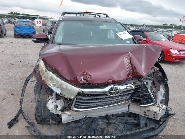 Toyota Highlander Xle V6 2016 5TDKKRFH1GS142708 Image 12