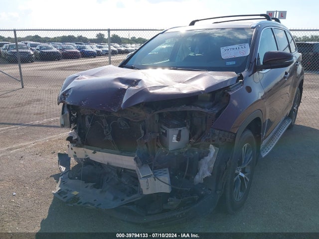 Toyota Highlander Xle V6 2016 5TDKKRFH1GS142708 Image 6