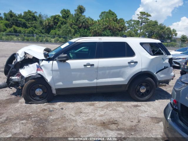 1FM5K8AR7JGB67827 Ford Police Interceptor Utility