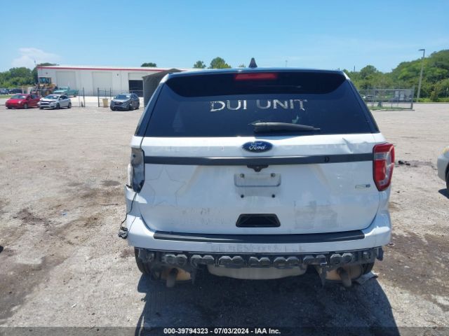 1FM5K8AR7JGB67827 Ford Police Interceptor Utility