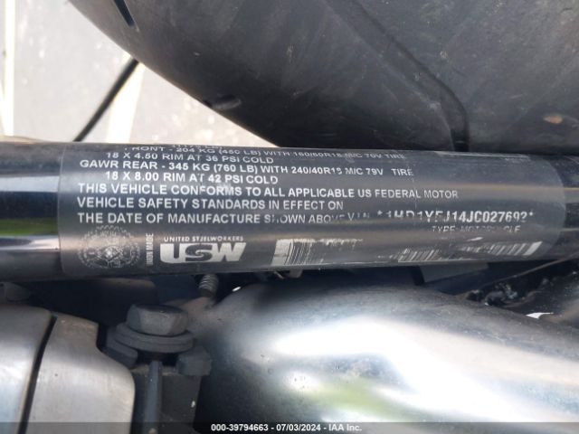 2018 HARLEY-DAVIDSON FLFB 1HD1YFJ14JC027692 Photo 9