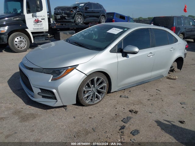 Toyota COROLLA SE 2021 5YFS4MCE2MP078089 Image 2