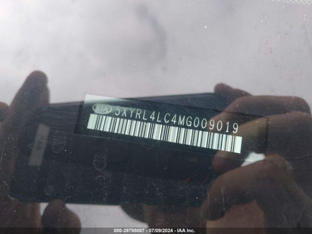 5XYRL4LC4MG009019 KIA SORENTO S