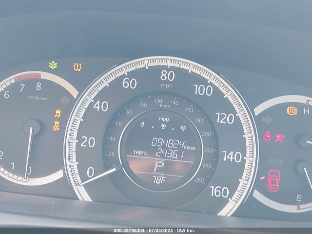Honda ACCORD LX 2015 1HGCR2F35FA207701 Image 15