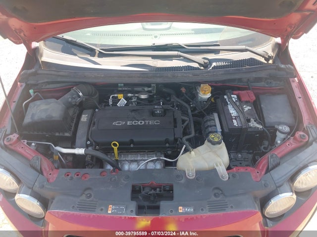 Chevrolet Sonic Lt Auto 2015 1G1JC5SH7F4169177 Image 10