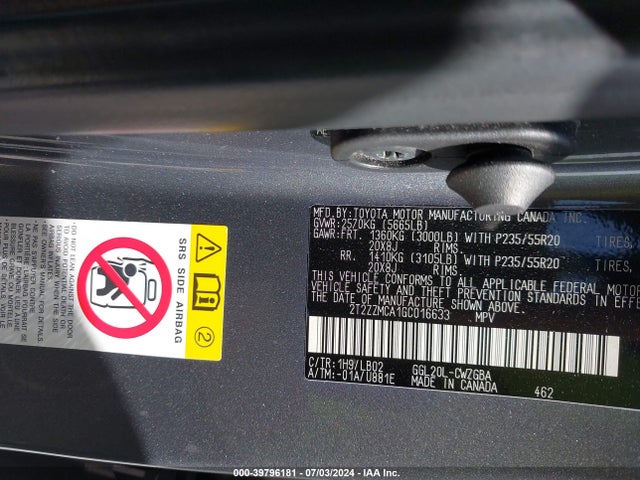 Lexus RX 350 2016 2T2ZZMCA1GC016633 Image 9