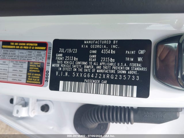 KIA K5 Gt-line 2024 5XXG64J2XRG235733 Image 9