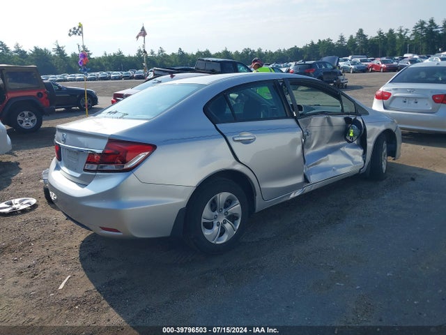 Honda Civic Lx 2014 19XFB2F54EE081439 Image 4