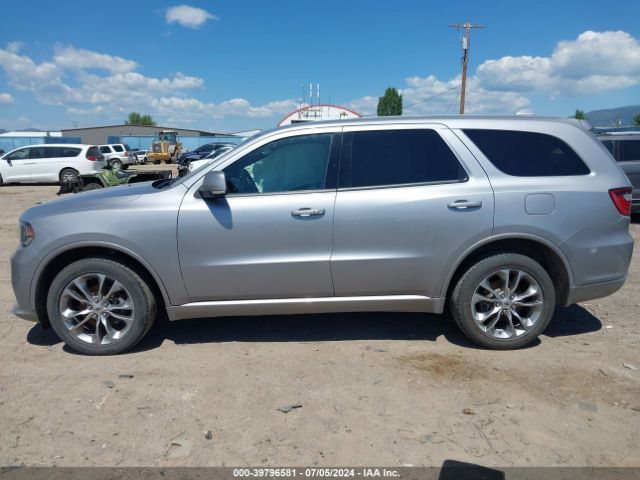 1C4RDJDG8LC261565 Dodge Durango Gt Plus Awd
