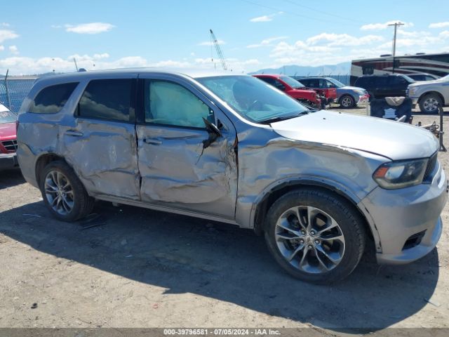 1C4RDJDG8LC261565 Dodge Durango Gt Plus Awd