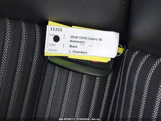 Toyota CAMRY SE 2018 4T1B11HK5JU107021 Image 11