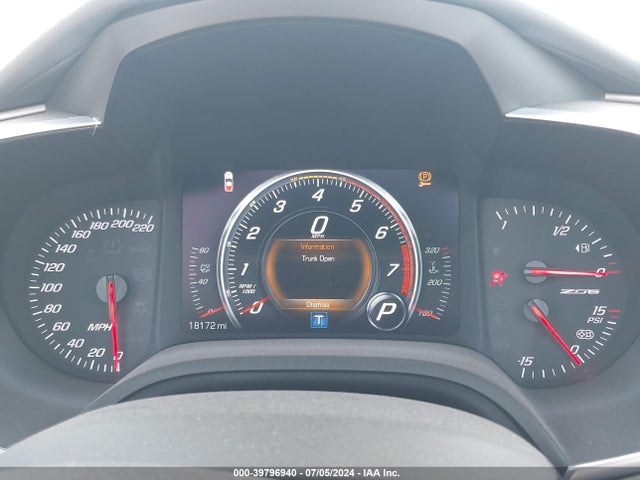 Chevrolet Corvette Z06 2016 1G1YS2D60G5603494 Image 7