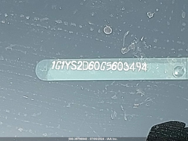 Chevrolet Corvette Z06 2016 1G1YS2D60G5603494 Image 9