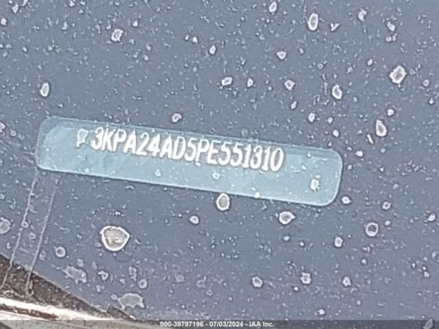3KPA24AD5PE551310 KIA RIO S