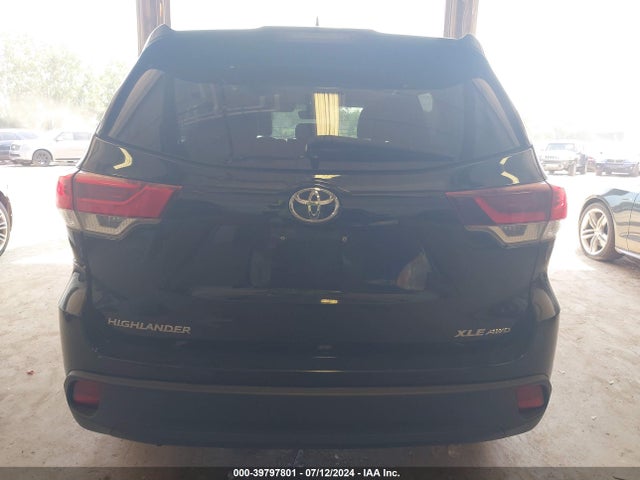 Toyota Highlander Xle 2019 5TDJZRFH0KS596285 Image 16