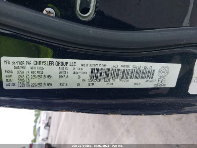 3C4PDDFG5ET161629 Dodge Journey R/t