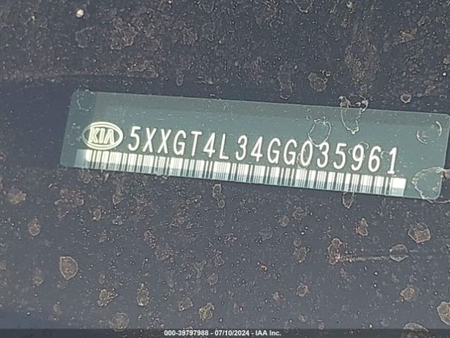 5XXGT4L34GG035961 KIA Optima Lx