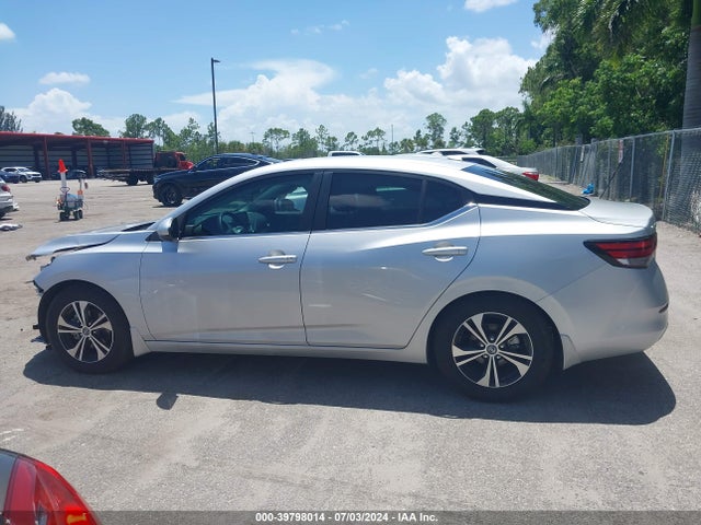 3N1AB8CV9MY261758 Nissan Sentra Sv Xtronic Cvt