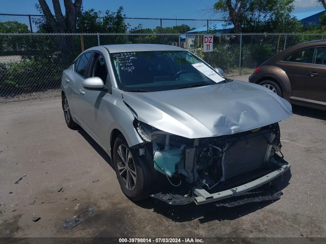 3N1AB8CV9MY261758 Nissan Sentra Sv Xtronic Cvt