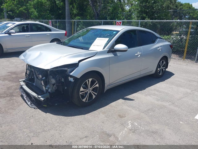 3N1AB8CV9MY261758 Nissan Sentra Sv Xtronic Cvt
