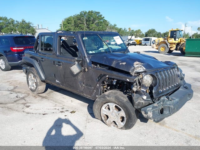 1C4HJXDN3MW831140 Jeep Wrangler Unlimited Sport S 4x4