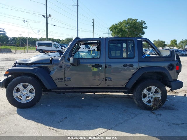 1C4HJXDN3MW831140 Jeep Wrangler Unlimited Sport S 4x4