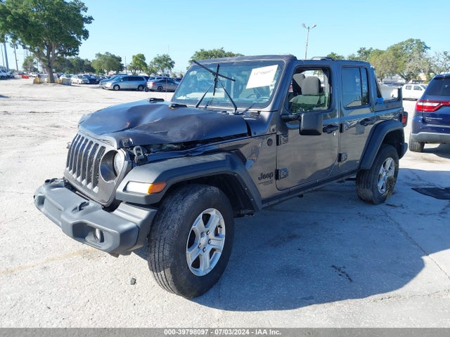 1C4HJXDN3MW831140 Jeep Wrangler Unlimited Sport S 4x4