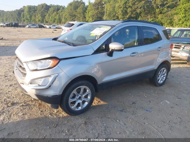 MAJ6S3GL4LC394617 Ford Ecosport Se