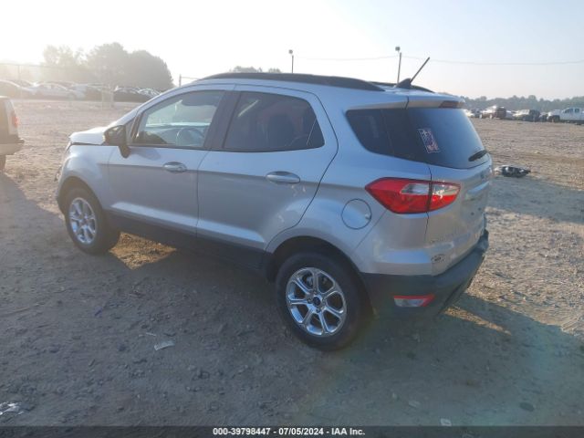 MAJ6S3GL4LC394617 Ford Ecosport Se